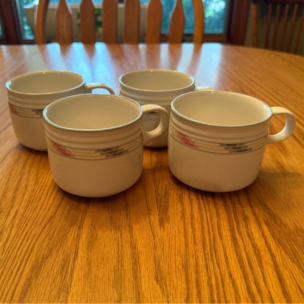 Vintage Studio Nova Ceramic Mugs-Villager Mesa Pattern
